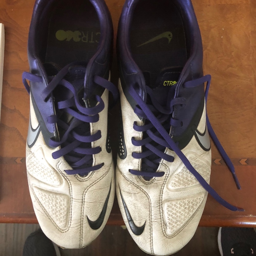 Nike Athletic Shoes - White and Purple